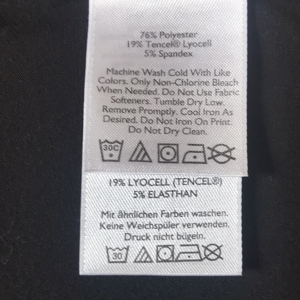 Eddie Bauer Women’s Black Open-Front Cardigan Sweater Sz L - Picture 5 of 5